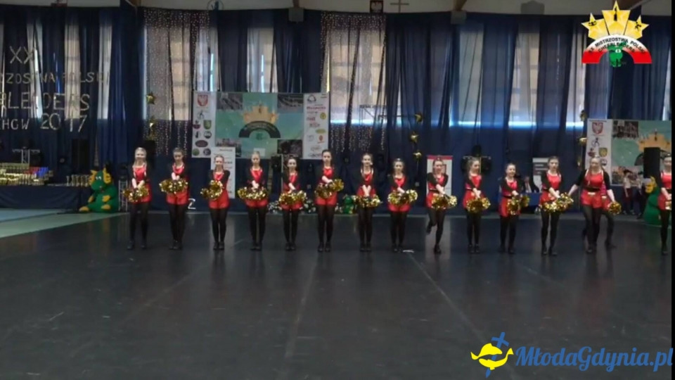 XX MISTRZOSTWA POLSKI CHEERLEADERS - ŁOCHÓW 2017