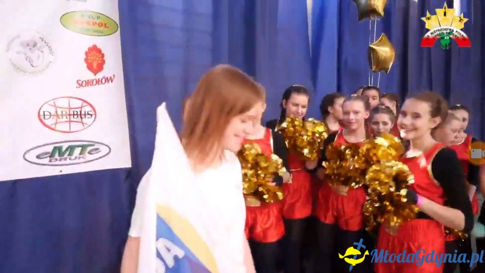 XX MISTRZOSTWA POLSKI CHEERLEADERS - ŁOCHÓW 2017