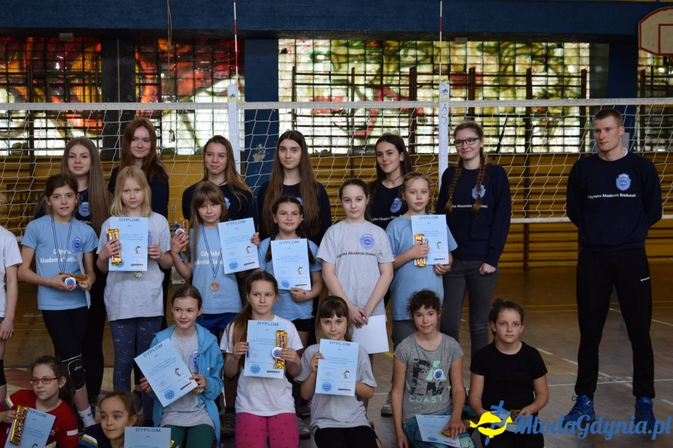 Gdynia Mini Volley Cup 2017 z Gdyńska Akademia Siatkówki 8.04.17 (II)