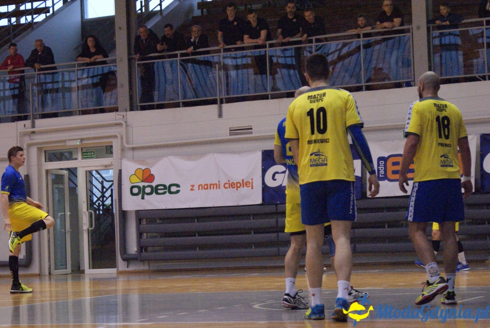 Spójnia Gdynia- MKS Mazur Sierpiec- 08.04.17