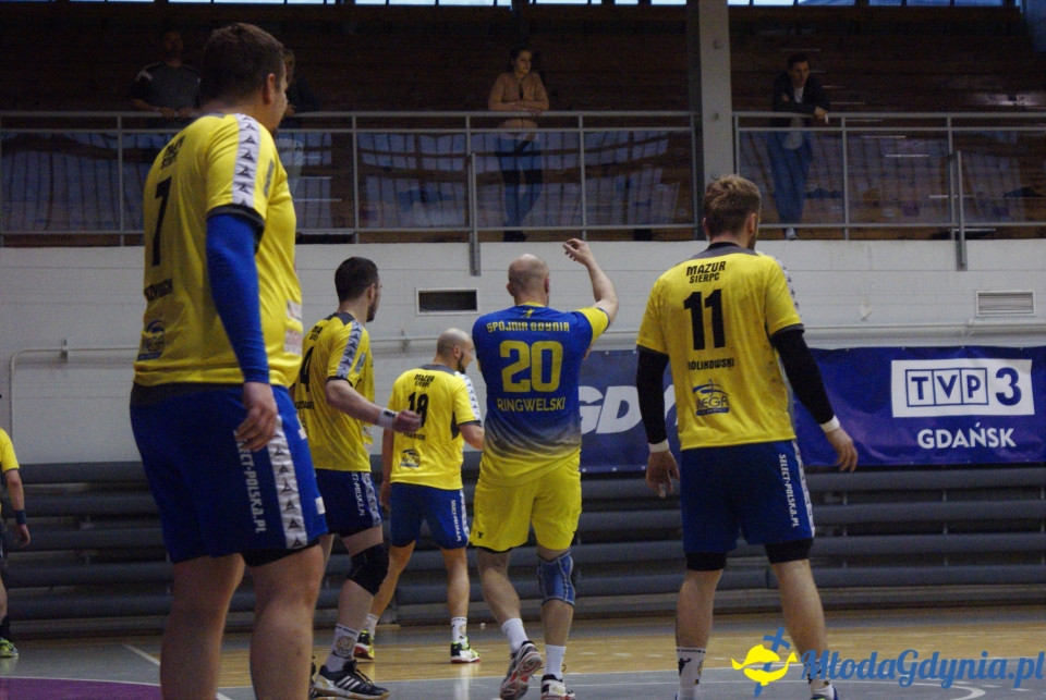 Spójnia Gdynia- MKS Mazur Sierpiec- 08.04.17