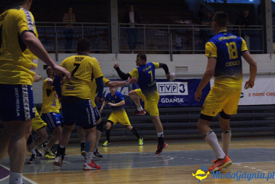 Spójnia Gdynia- MKS Mazur Sierpiec- 08.04.17
