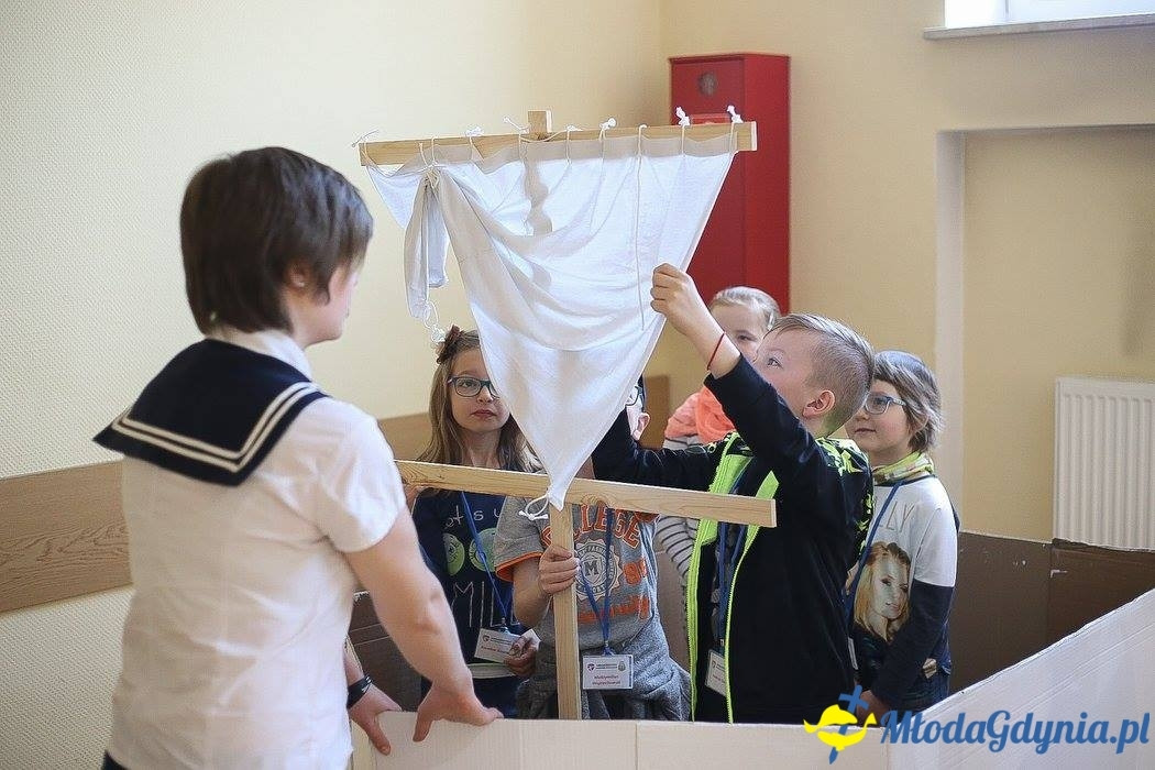 Przyszli kapitanowie i żeglarze - 3 zajęcia UMO AMW. Warsztaty