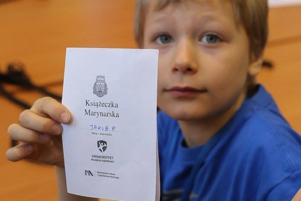 Przyszli kapitanowie i żeglarze - 3 zajęcia UMO AMW. Warsztaty