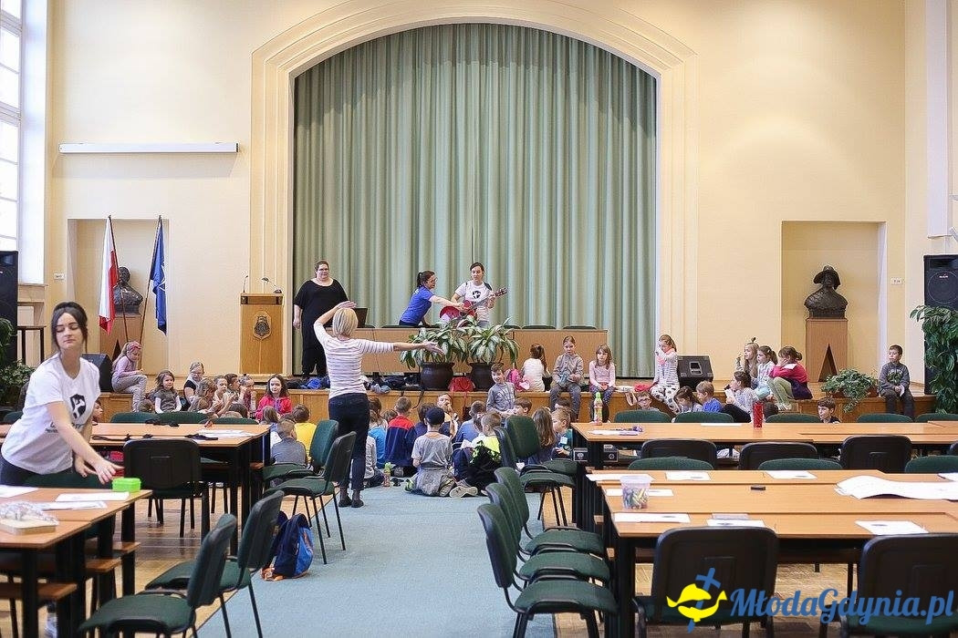 Przyszli kapitanowie i żeglarze - 3 zajęcia UMO AMW. Warsztaty