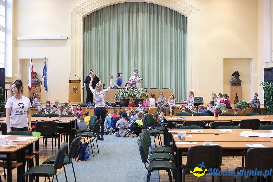 Przyszli kapitanowie i żeglarze - 3 zajęcia UMO AMW. Warsztaty