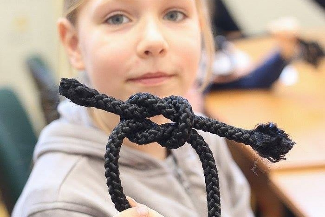 Przyszli kapitanowie i żeglarze - 3 zajęcia UMO AMW. Warsztaty