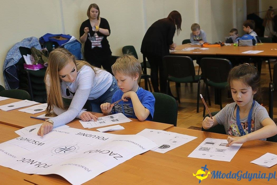 Przyszli kapitanowie i żeglarze - 3 zajęcia UMO AMW. Warsztaty