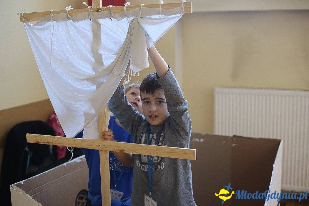 Przyszli kapitanowie i żeglarze - 3 zajęcia UMO AMW. Warsztaty