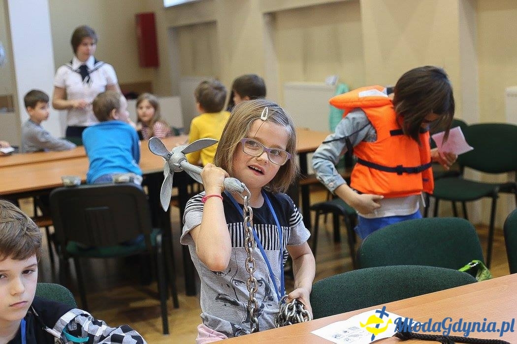 Przyszli kapitanowie i żeglarze - 3 zajęcia UMO AMW. Warsztaty