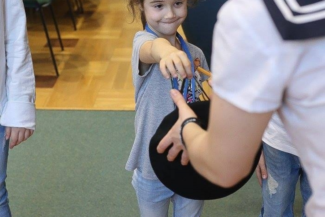 Przyszli kapitanowie i żeglarze - 3 zajęcia UMO AMW. Warsztaty