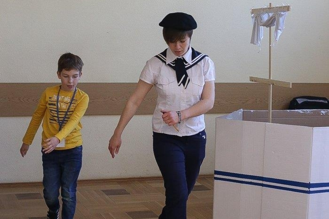 Przyszli kapitanowie i żeglarze - 3 zajęcia UMO AMW. Warsztaty