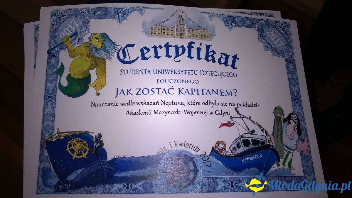 Jak zostać kapitanem. Trzecie zajęcia UMO AMW