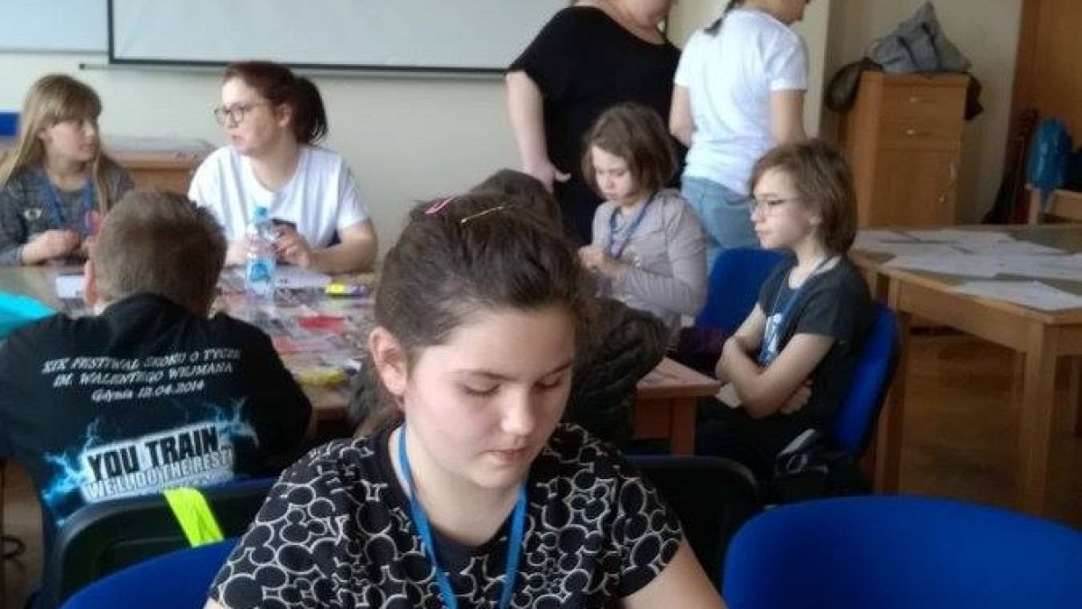 Wiosenne niebo nad Gdynią.Trzecie spotkanie UMO AMW grupa starsza