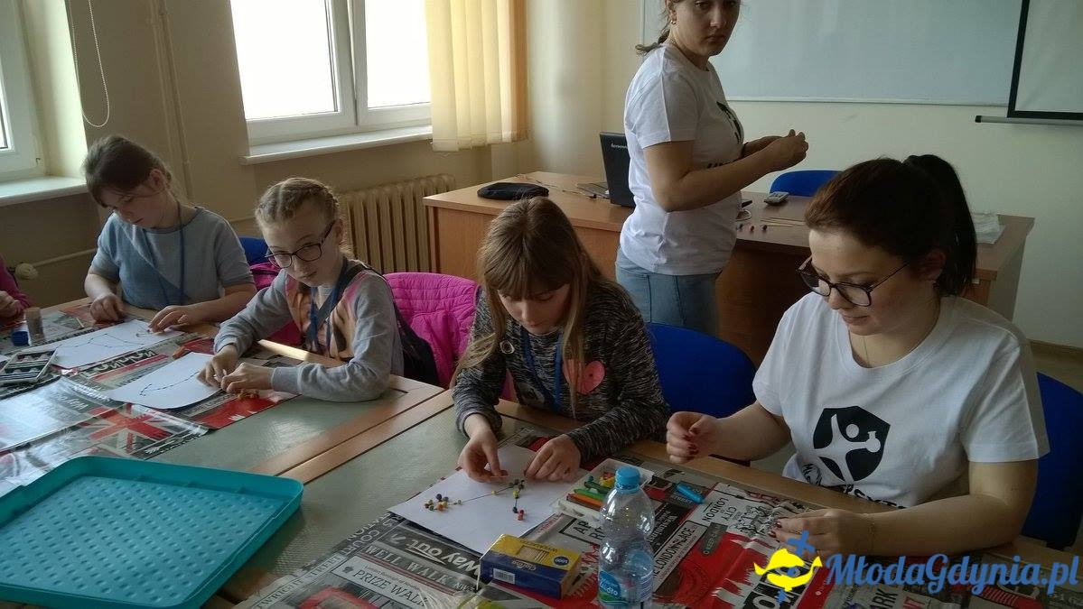 Wiosenne niebo nad Gdynią.Trzecie spotkanie UMO AMW grupa starsza