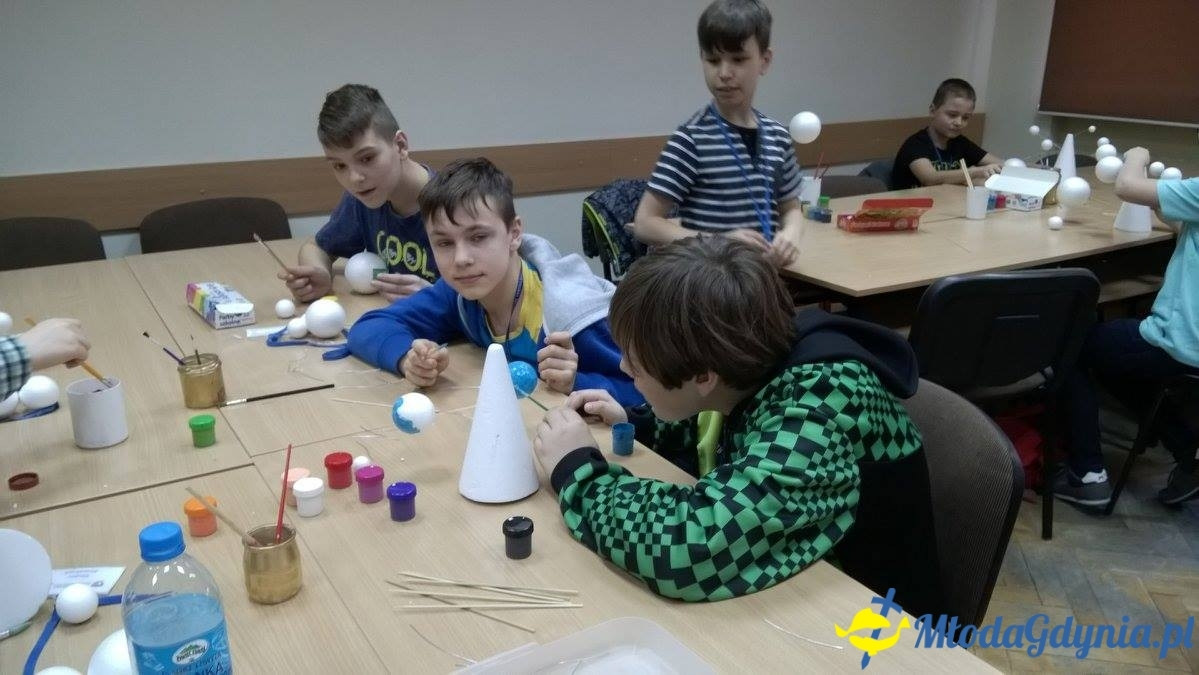 Wiosenne niebo nad Gdynią.Trzecie spotkanie UMO AMW grupa starsza