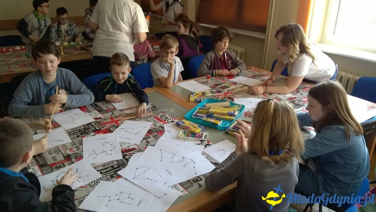 Wiosenne niebo nad Gdynią.Trzecie spotkanie UMO AMW grupa starsza
