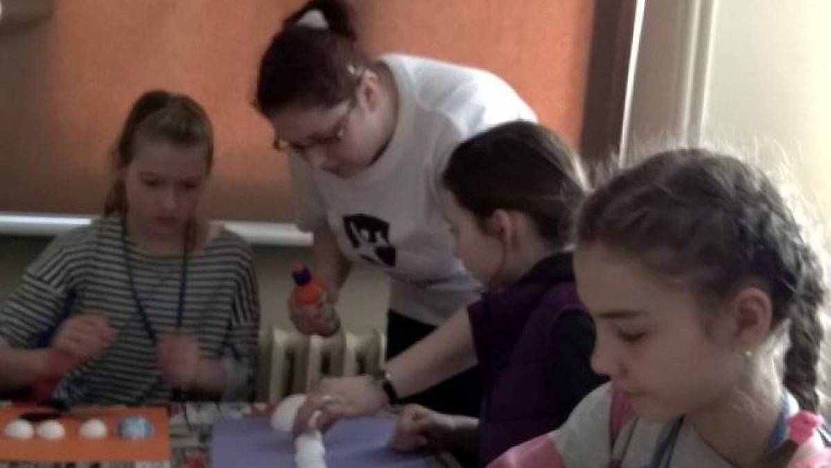 Wiosenne niebo nad Gdynią.Trzecie spotkanie UMO AMW grupa starsza