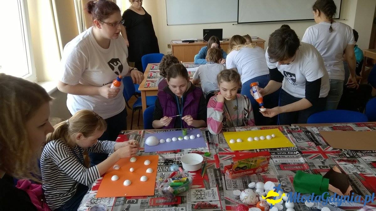 Wiosenne niebo nad Gdynią.Trzecie spotkanie UMO AMW grupa starsza