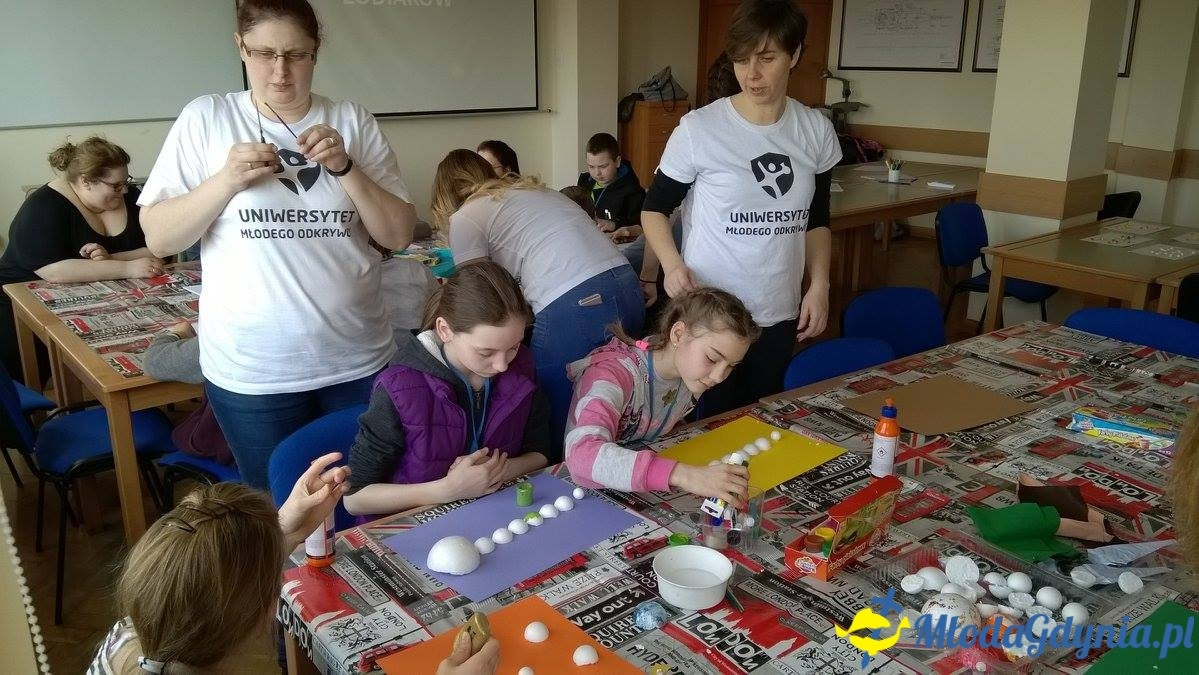 Wiosenne niebo nad Gdynią.Trzecie spotkanie UMO AMW grupa starsza