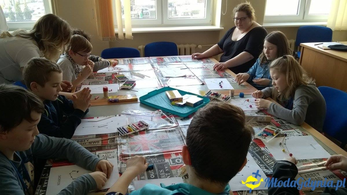 Wiosenne niebo nad Gdynią.Trzecie spotkanie UMO AMW grupa starsza