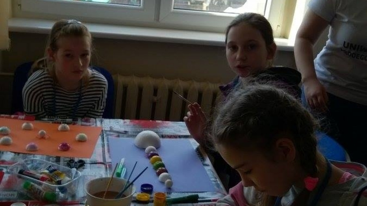 Wiosenne niebo nad Gdynią.Trzecie spotkanie UMO AMW grupa starsza