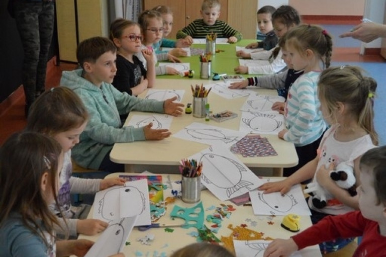 Szkoła Podstawowa nr 53 ( Gimnazjum nr 10 ) - Zajęcia warsztatowe dla dzieci  