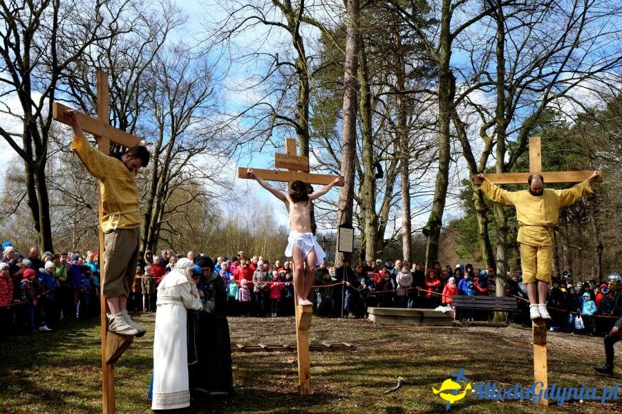 Wielkopiątkowe Misterium Męki Pańskiej na Wejherowskiej Kalwarii - 2017