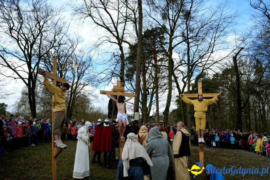 Wielkopiątkowe Misterium Męki Pańskiej na Wejherowskiej Kalwarii - 2017