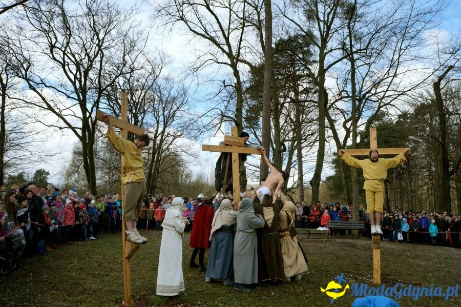 Wielkopiątkowe Misterium Męki Pańskiej na Wejherowskiej Kalwarii - 2017