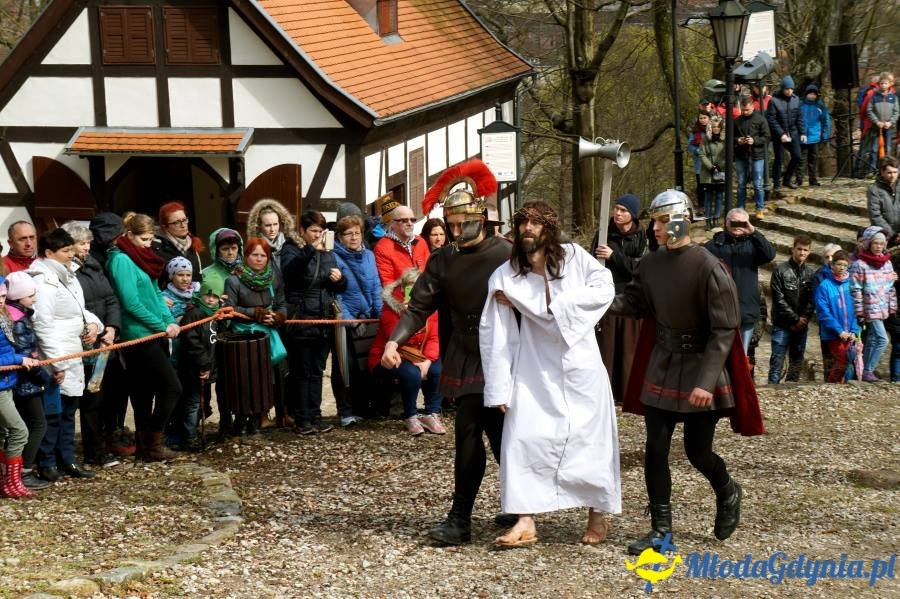 Wielkopiątkowe Misterium Męki Pańskiej na Wejherowskiej Kalwarii - 2017