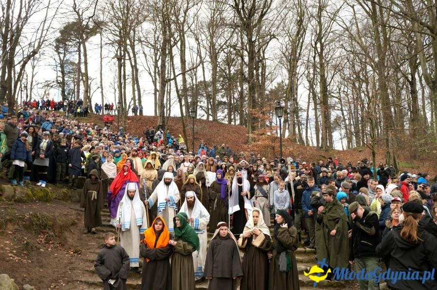 Wielkopiątkowe Misterium Męki Pańskiej na Wejherowskiej Kalwarii - 2017