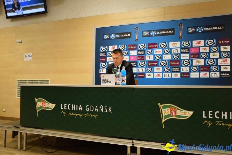 Lechia Gdańsk vs Arka Gdynia - Konferencja Prasowa