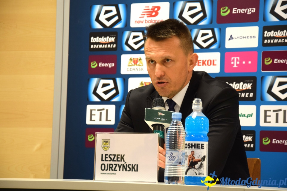Lechia Gdańsk vs Arka Gdynia - Konferencja Prasowa