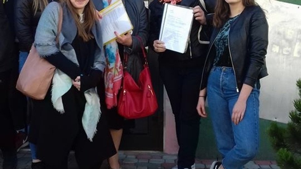 Koniec przemocy - IX LO na warsztatach teatralnych