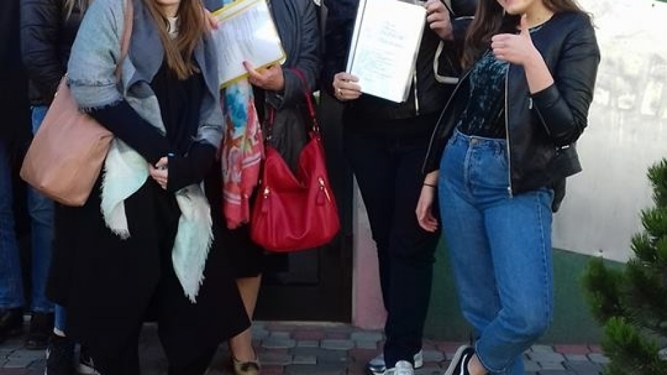Koniec przemocy - IX LO na warsztatach teatralnych