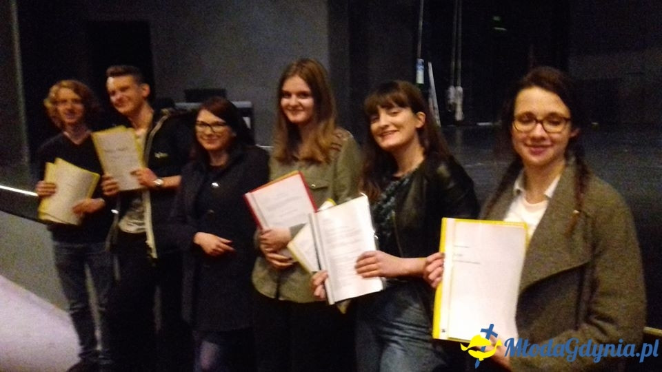 Koniec przemocy - IX LO na warsztatach teatralnych