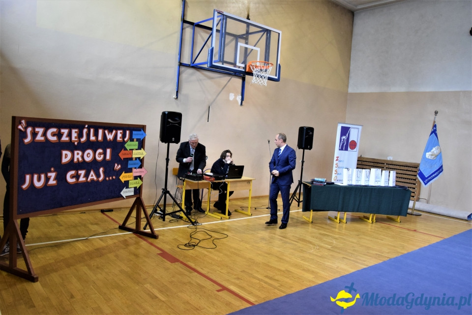 Zakończenie zajęć w klasach maturalnych - ZSSO Gdynia
