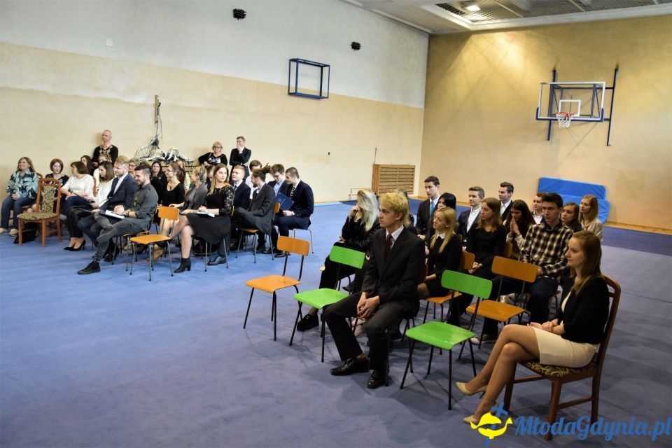 Zakończenie zajęć w klasach maturalnych - ZSSO Gdynia