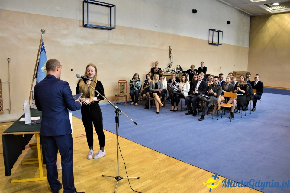 Zakończenie zajęć w klasach maturalnych - ZSSO Gdynia