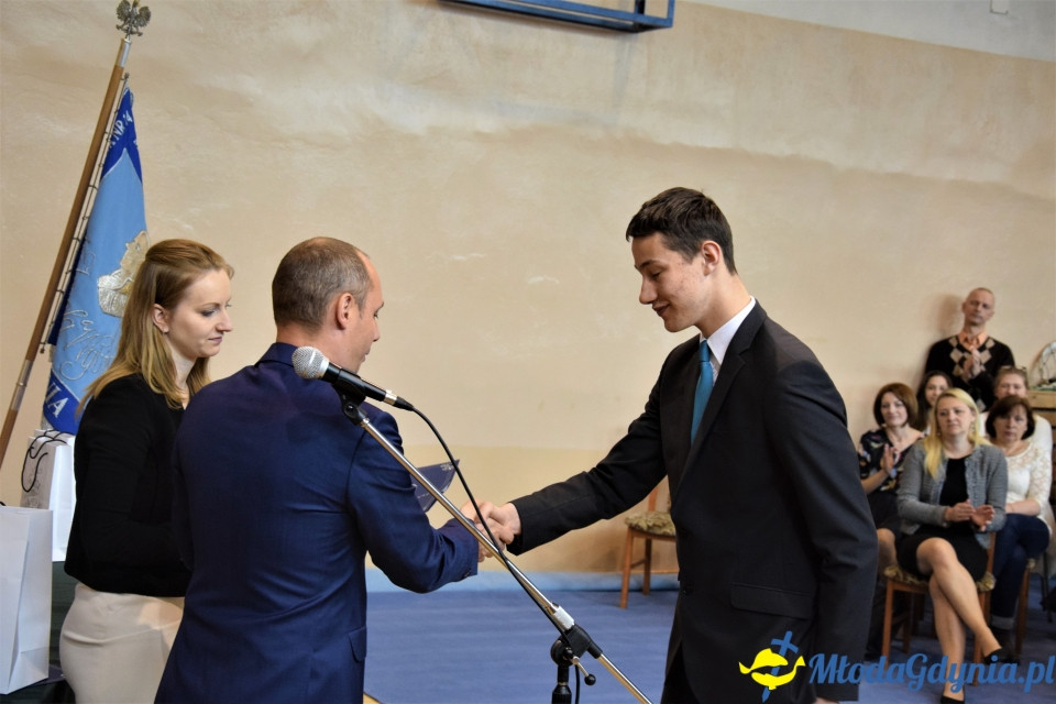Zakończenie zajęć w klasach maturalnych - ZSSO Gdynia