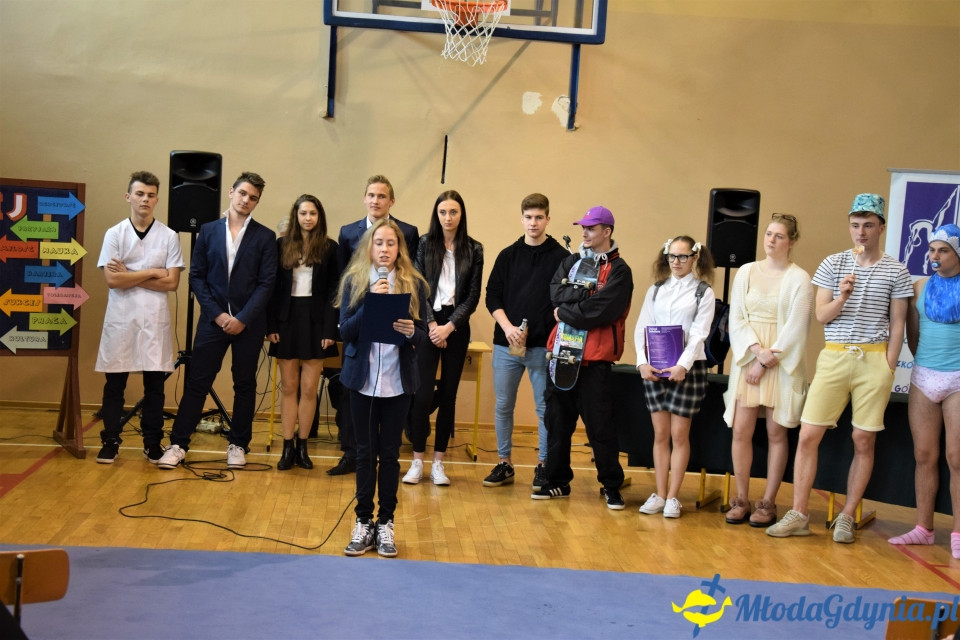 Zakończenie zajęć w klasach maturalnych - ZSSO Gdynia