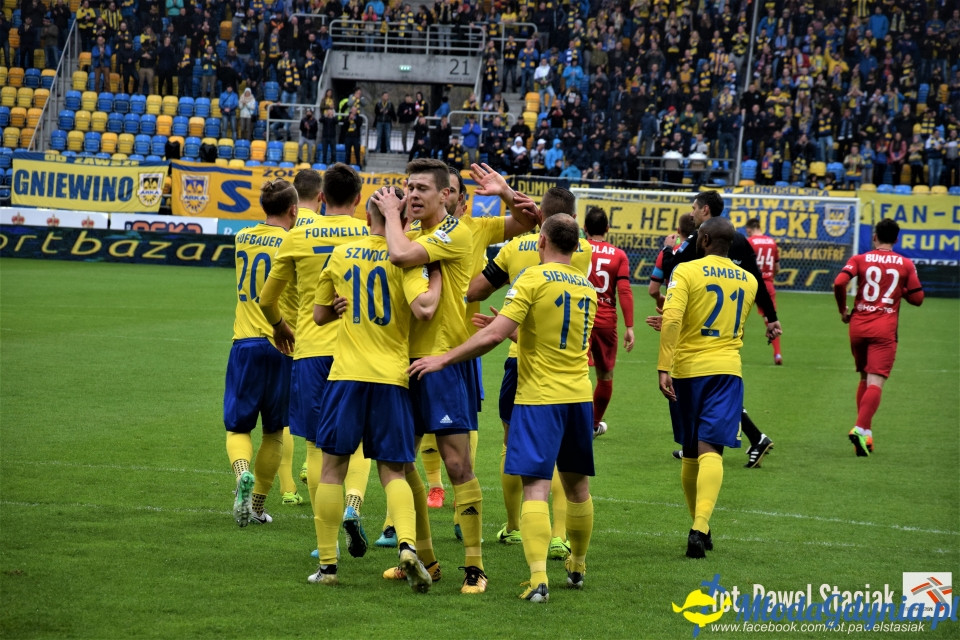 Arka Gdynia vs Piast Gliwice 1-1