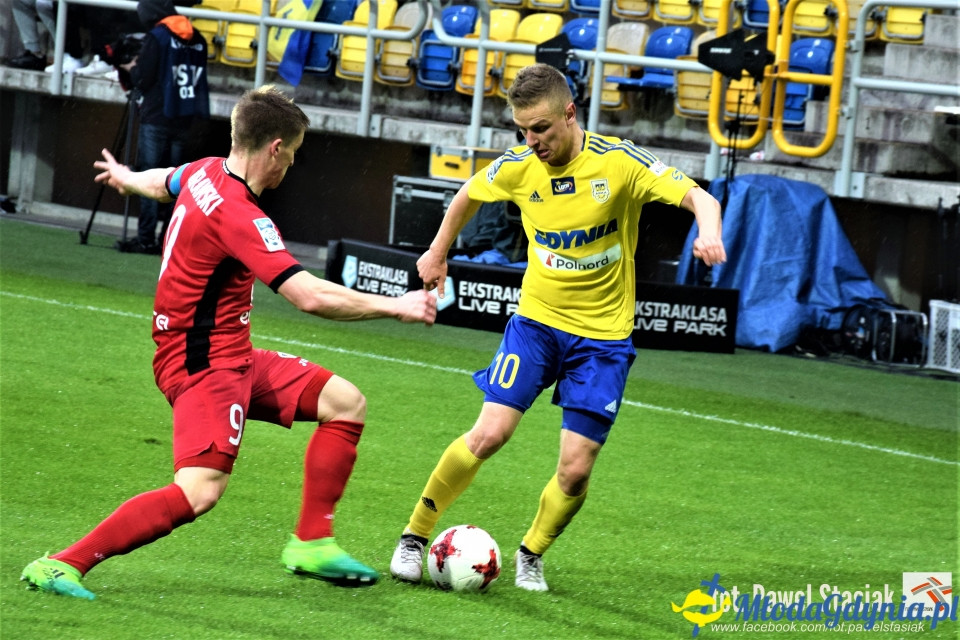 Arka Gdynia vs Piast Gliwice 1-1