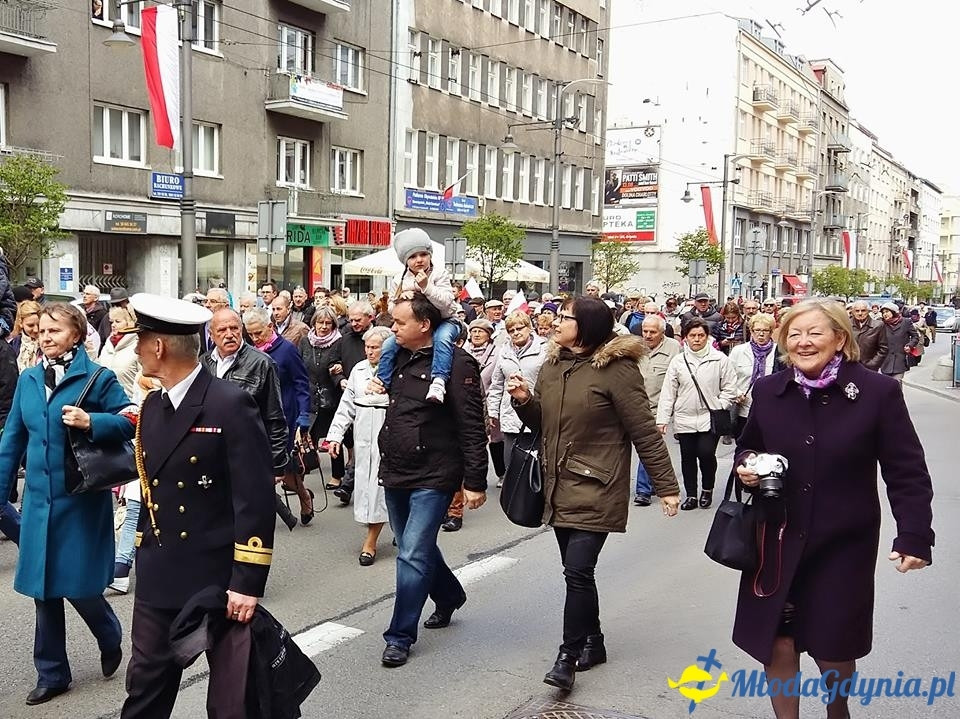 Msza za Ojczyznę i pochód w rocznicę uchwalenia Konstytucji 3 Maja 2017