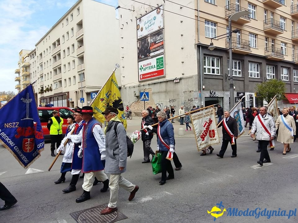 Msza za Ojczyznę i pochód w rocznicę uchwalenia Konstytucji 3 Maja 2017