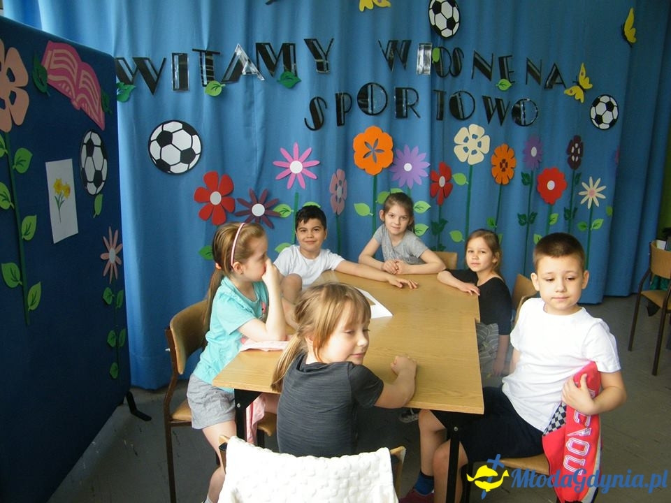 Witamy wiosnę na wesoło - konkurs dla przedszkolaków w SP 43