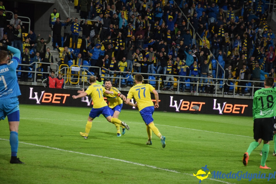 Arka Gdynia vs Górnik Łęczna 1-0