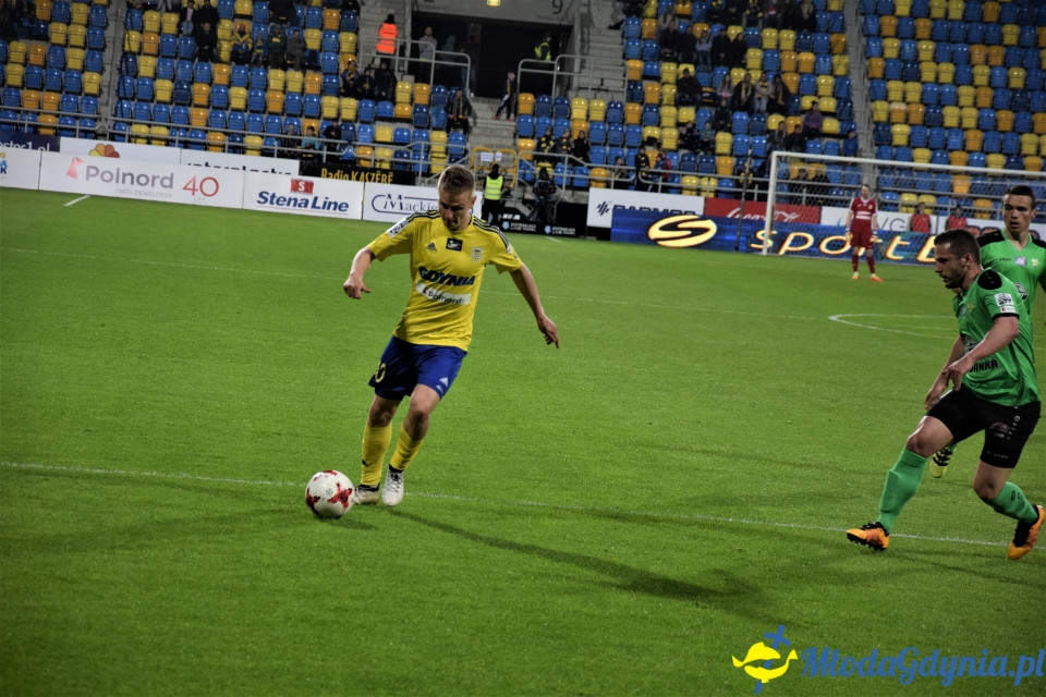Arka Gdynia vs Górnik Łęczna 1-0