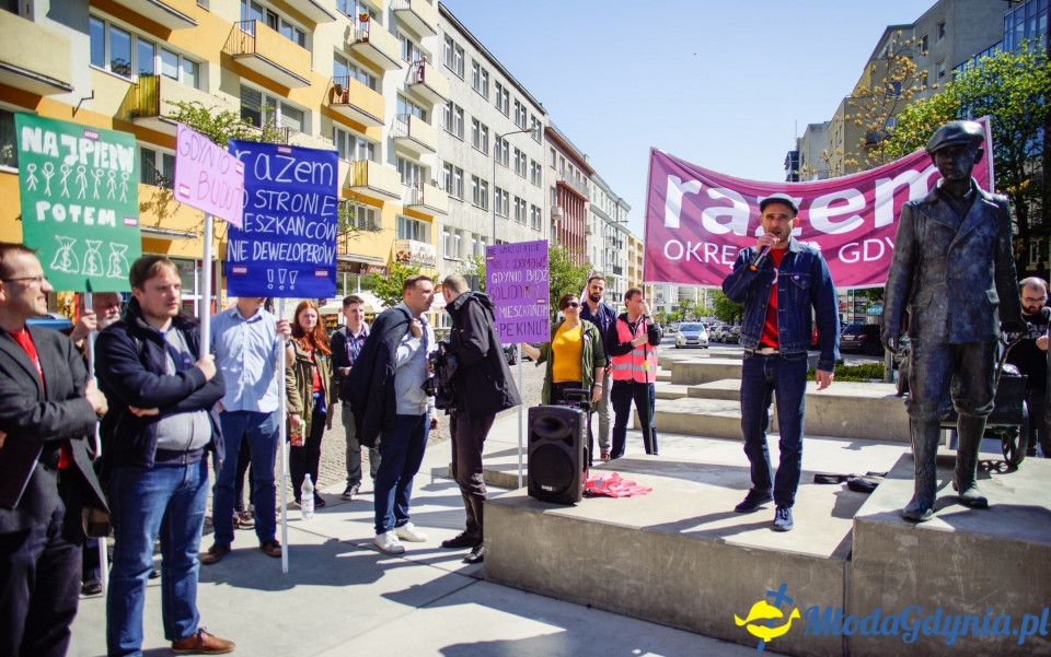 Pikieta Razem Pekin w sprawie 